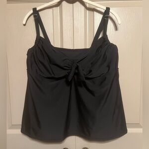 Elegant Black Women's Swim Top